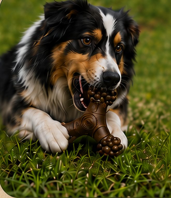 Dog chewing Built to Chew